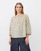 Masai Copenhagen Masai Copenhagen Boat Neck Gathered Blouse - 1