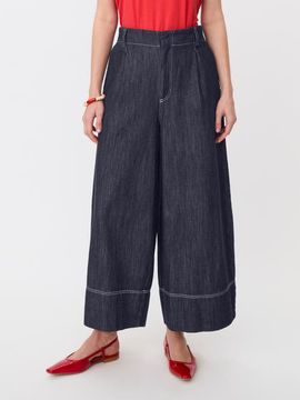 Masai Copenhagen Masai Copenhagen High-Rise Wide-Leg Cropped Jeans