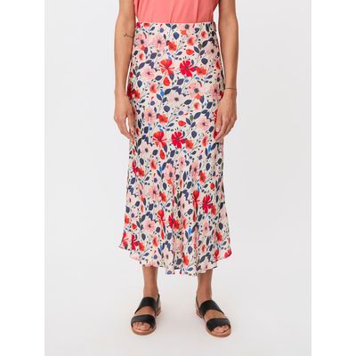 Masai Copenhagen Masai Copenhagen High-Waist Floral Midi Skirt