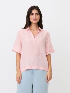 Masai Copenhagen Masai Copenhagen Mabrevia Relaxed Linen Collared Shirt