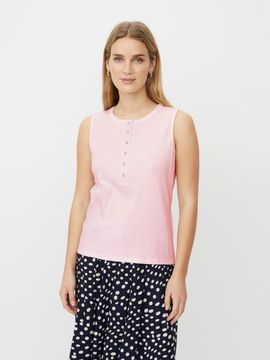 Masai Copenhagen Masai Copenhagen MaEmelina Button Up Vest Top