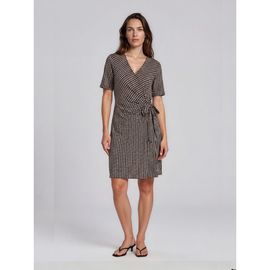 Masai Copenhagen Masai Copenhagen MaGavros V-Neck Printed Wrap Dress