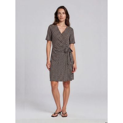 Masai Copenhagen Masai Copenhagen MaGavros V-Neck Printed Wrap Dress