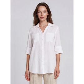 Masai Copenhagen Masai Copenhagen Mairara Button-Front Long Shirt