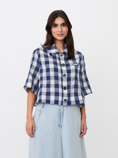 Masai Copenhagen Masai Copenhagen Maisariel Checked Boxy Shirt