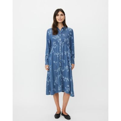 Masai Copenhagen Masai Copenhagen MaNokolo Floral Print Midi Dress