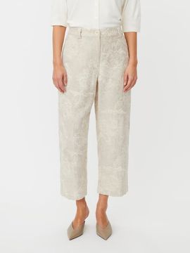 Masai Copenhagen Masai Copenhagen Mapaelith Embroidered Cropped Trousers