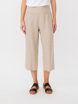 Masai Copenhagen Masai Copenhagen Mapallas Linen Cropped Trousers