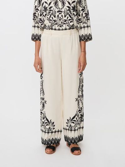 Masai Copenhagen Masai Copenhagen Mapelyssa Floral Border Trousers