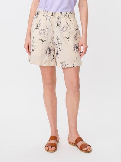 Masai Copenhagen Masai Copenhagen Mapeyora Crinkle Cotton Floral Shorts