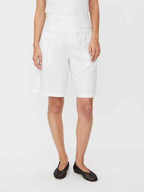 Masai Copenhagen Masai Copenhagen Mapinja Smock Waist Linen Shorts