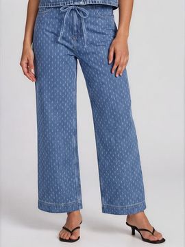 Masai Copenhagen Masai Copenhagen Mid-Rise Wide-Leg Ankle Grazer Jeans