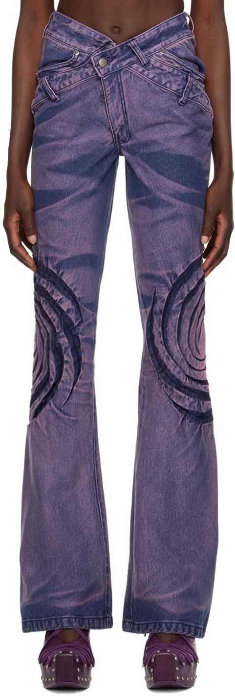 Masha Popova - Purple Fog Light Jeans