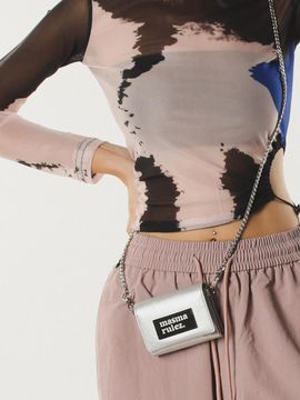 Masmarulez 304 Micro wallet bag _Silver