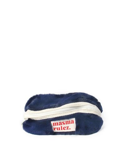 Masmarulez Hapoom pencil cosmetic pouch _ Bodry Navy