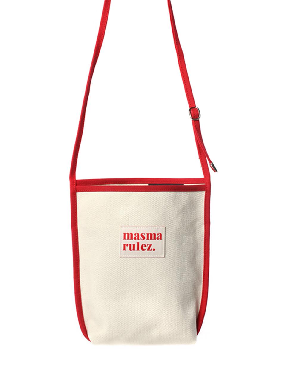 Masmarulez Judo flat eco bag_Red