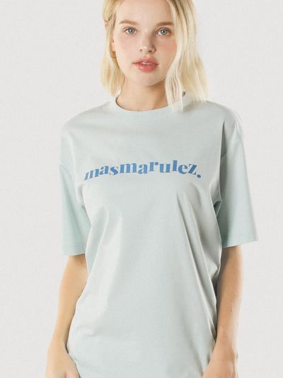 Masmarulez mama cool cotton T-shirt_Baby Blue