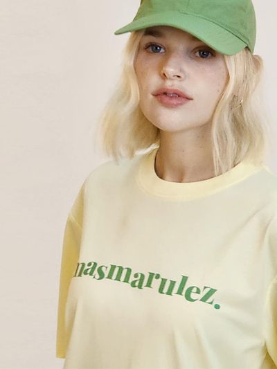 Masmarulez mama cool cotton T-shirt_Baby Yellow