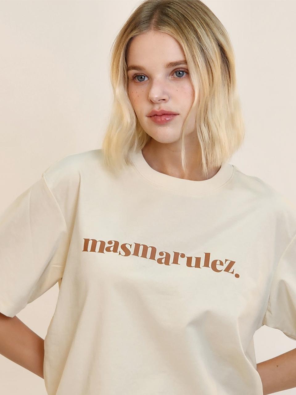 Masmarulez mama cool cotton T-shirt_Beige