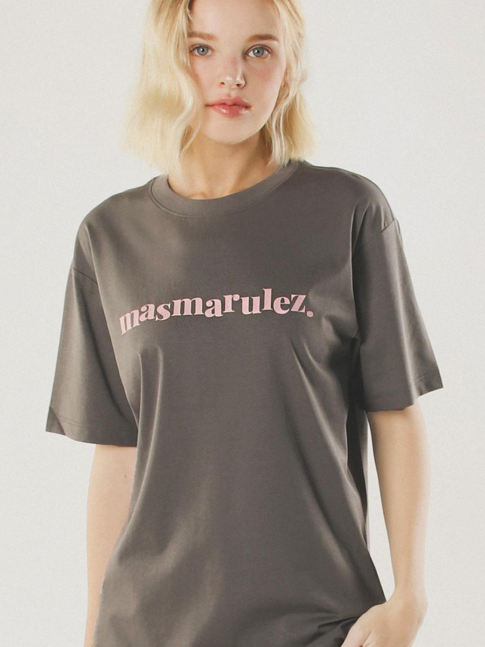 Masmarulez mama cool cotton T-shirt_Dark gray
