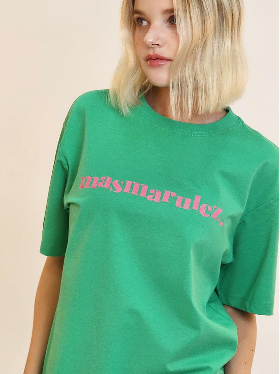 Masmarulez mama cool cotton T-shirt_Green