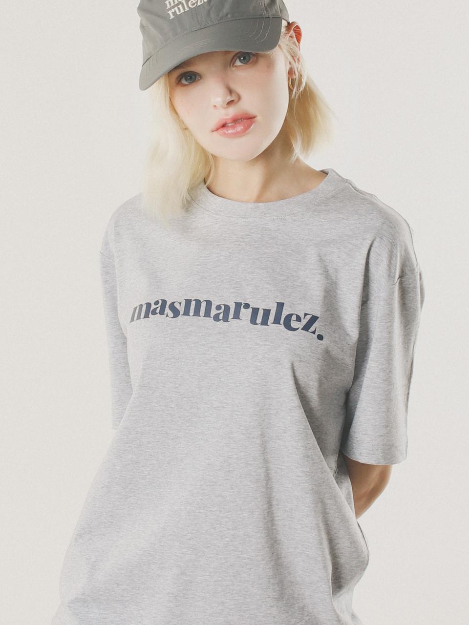 Masmarulez mama cool cotton T-shirt_Melange Gray