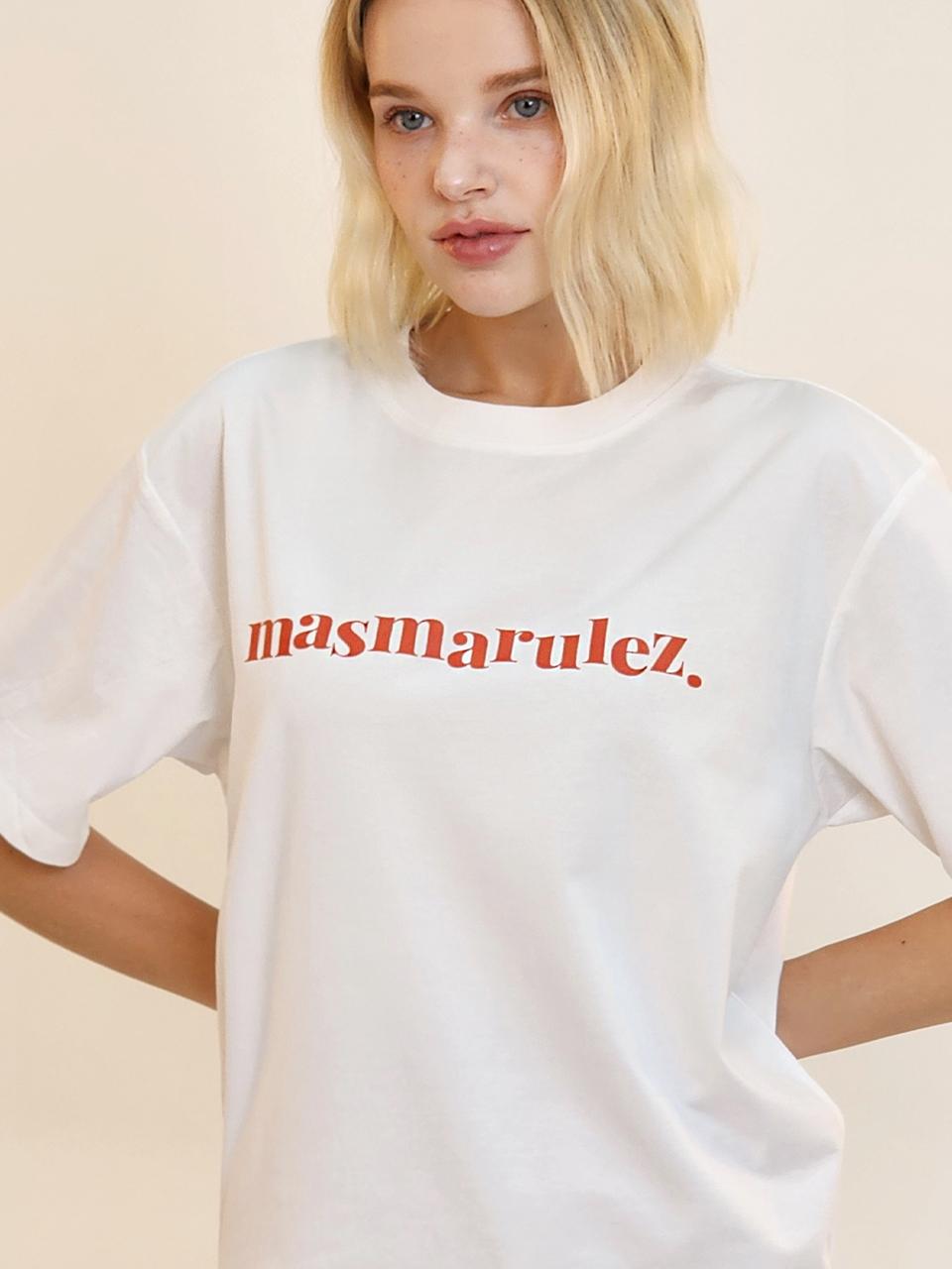 Masmarulez mama cool cotton T-shirt_White