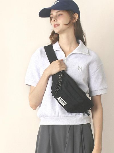 Masmarulez Mama Sling Waist Bag [Black]
