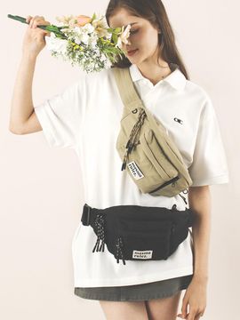 Masmarulez Mama Sling Waist Bag [Khaki Beige]