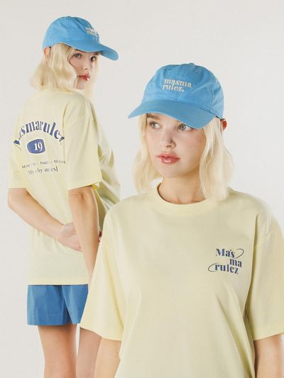 Masmarulez mars planet cool cotton T-shirt _Baby Yellow