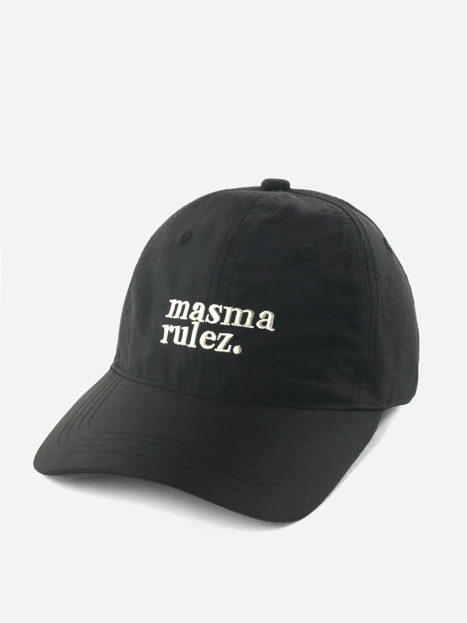 Masmarulez MSMRZ Logo Ball cap - Black