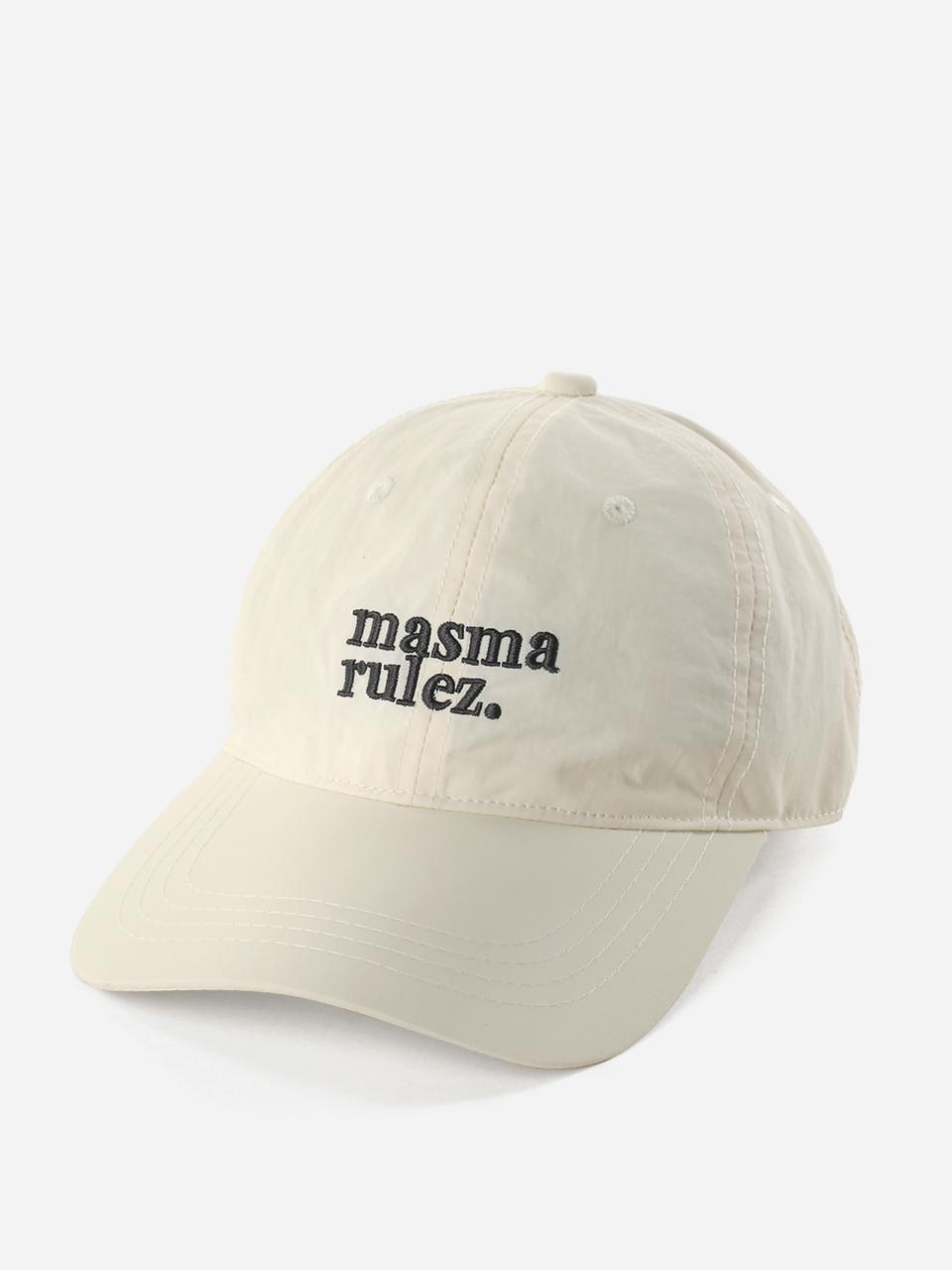 Masmarulez MSMRZ Logo Ball cap - White