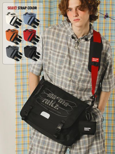 Masmarulez [Strap Selection] Custom Sporty Messenger Bag