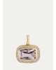 Mason and Books 14K Jumbo Floret Pendant with East-West Rose de France and Diamonds - 1