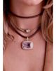 Mason and Books 14K Jumbo Floret Pendant with East-West Rose de France and Diamonds - 2