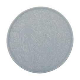 MASON CASH MASON CASH Home to Roost Round Platter, 12-Inch