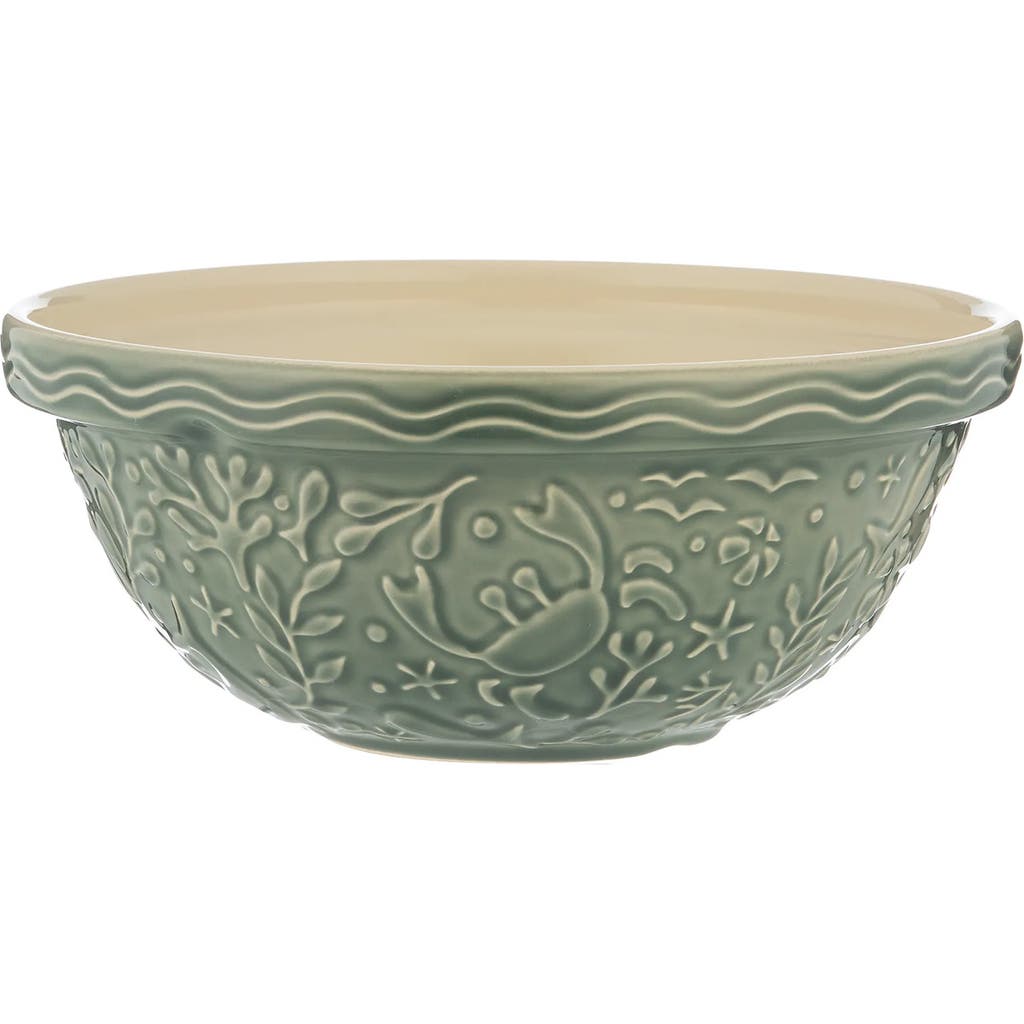 MASON CASH MASON CASH Nautical Collection Crab Size 18 Mixing Bowl, 2.85 Quart