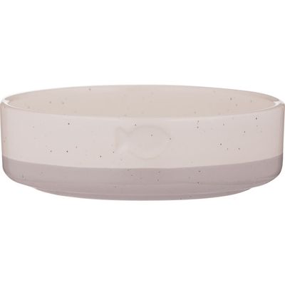 MASON CASH MASON CASH Speckle Dip Cat Bowl, Food & Water Dish