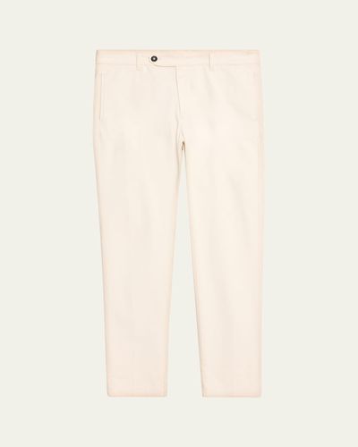 Massimo Alba Men's Comfort Cotton Stretch Trousers
