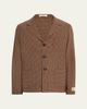 Massimo Alba Men's Gstaad Wool Nehru Jacket - 1
