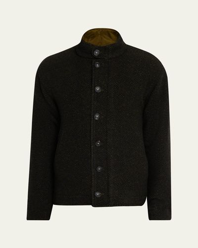 Massimo Alba Men's Marcos Herringbone Virgin Wool Jacket