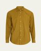Massimo Alba Men's Micro Check Canary Cotton Shirt - 1