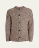 Massimo Alba Men's Two-Tone Wool and Cashmere Knit Cardigan - 1