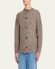 Massimo Alba Men's Two-Tone Wool and Cashmere Knit Cardigan - 4
