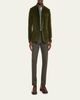 Massimo Alba Men's Velvet Garment Dyed Blazer - 2