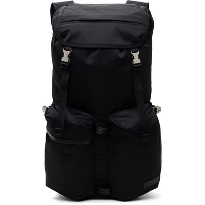 master-piece master-piece Black Lightning Double Pocket Flap Backpack