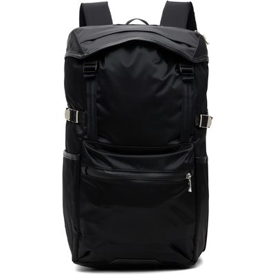 master-piece master-piece Black Progress Flap Backpack
