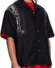 mastermind JAPAN mastermind JAPAN Black Bandana Short Sleeve Shirt - 2