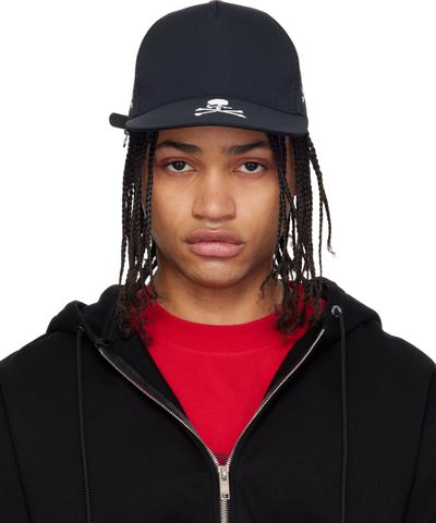 mastermind JAPAN mastermind JAPAN Black MJ Embroidery Cap