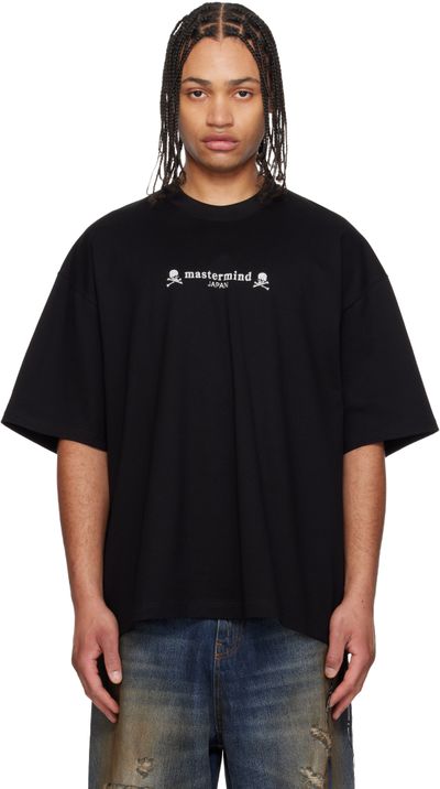 mastermind JAPAN mastermind JAPAN Black OG Embroidery-Ish T-shirt